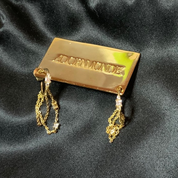 Adornmonde Zenya chain earrings - Picture 6 of 8